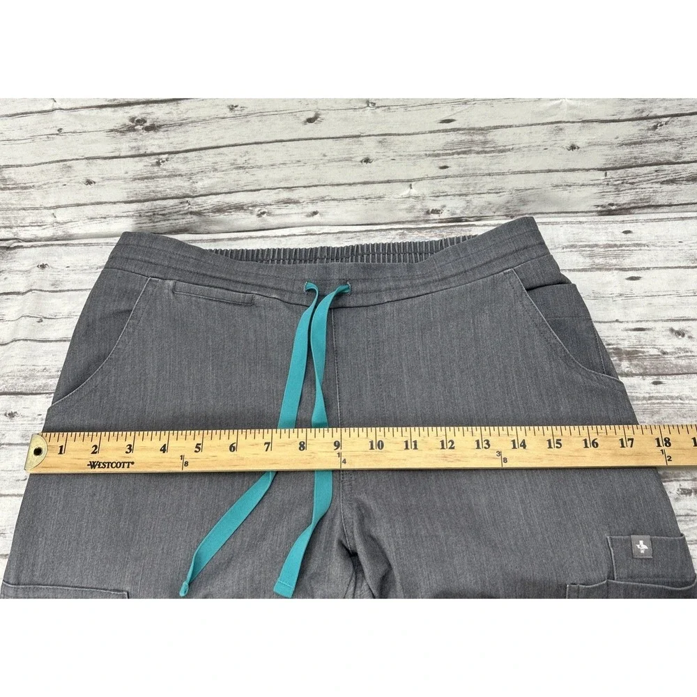 Figs Technical Collection Women's Yola Graphite Gray Scrub Pants Medical Size XS - Picture 7 of 11